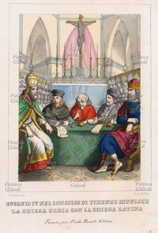 PAPA EUGENIO IV Gabriele Condolmero, nato a Venezia, eletto nel 1431, morto nel 1447. Episodio della vita del Papa: \