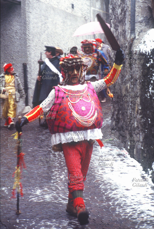 CARNEVALE Schignano (Como) 1995. Uno dei belli (\