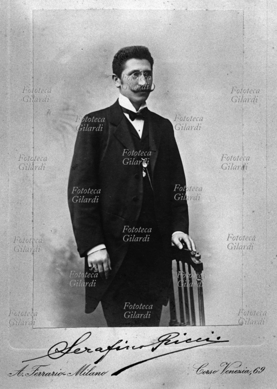 Serafino RICCI (1867-1943) archeologo, numismatico, funzionario e docente italiano. Fondatore del \