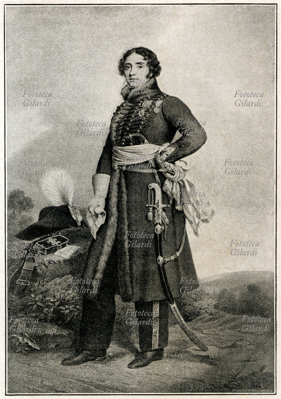 RIVOLTA DELLA VANDEA (1793-1800) Ritratto di C. De Frotté, generale in capo dell\