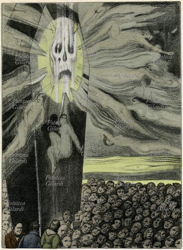 Charles BAUDELAIRE (9 aprile 1821 – 31 agosto 1867), illustrazione per la lirica \