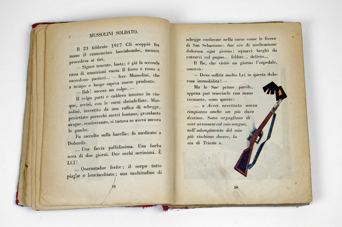 MUSSOLINI GIOVANE EROE LETTURA CLASSE II