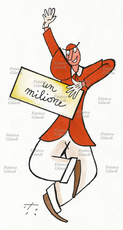 IL SIGNOR BONAVENTURA famoso personaggio nato nel 1917 dalla matita di Sergio Tofano (che firmava con lo pseudonimo STO). Le sue storie venivano pubblicate sul \