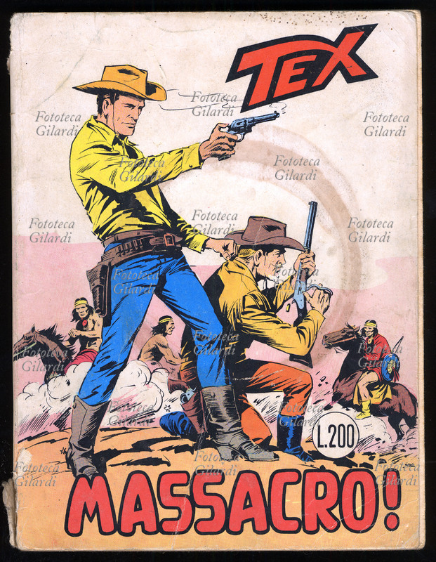 TEX WILLER, personaggio ideato nel 1948 per la Casa editrice L\