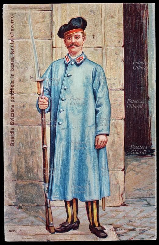 UNIFORME Guardia Svizzera Pontificia in bassa tenuta d\