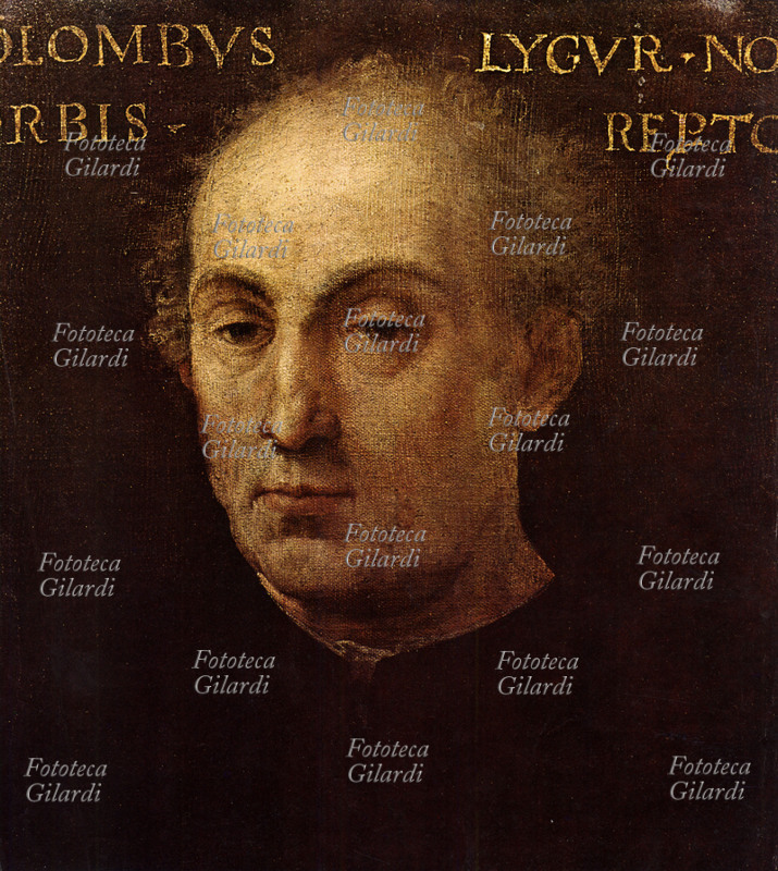 Cristoforo COLOMBO (1451-1506) ritratto di anonimo.