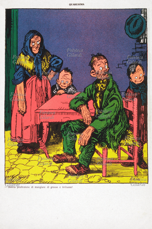 ANTIFASCISMO Vignetta umoristica pubblicata sul \