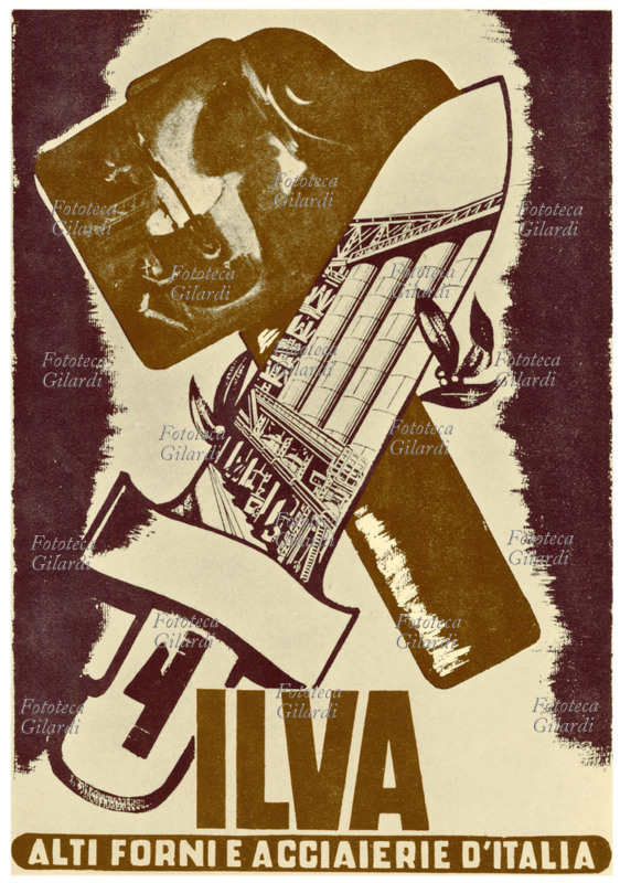 INDUSTRIA manifesto di propaganda per l\