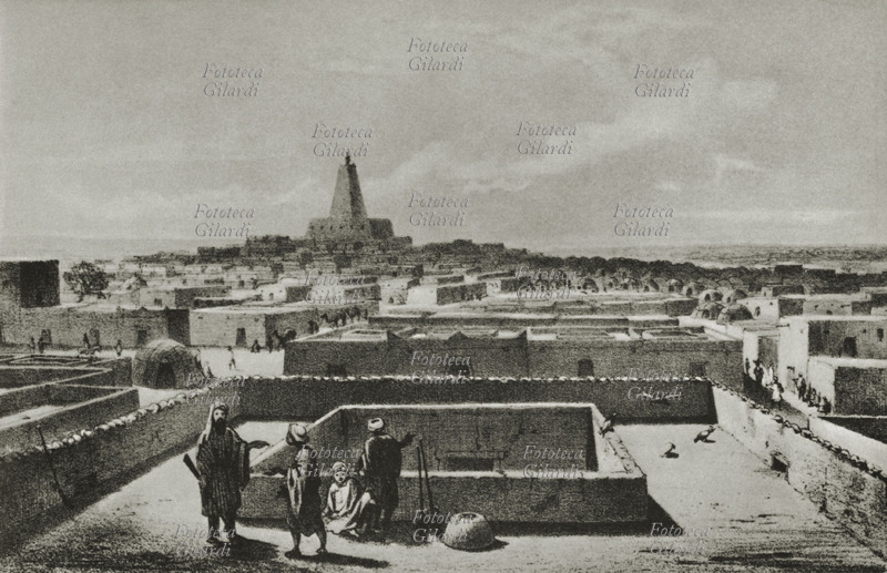 Heinrich BARTH (1821 - 1865) Africa, the city of Timbuktu so as he saw the German explorer in 1853 - 1854