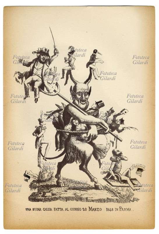 QUARANTOTTO Parma: Stampa satirica pubblicata dopo l\