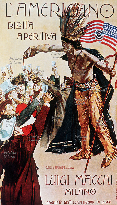 MANIFESTO pubblicitario per \