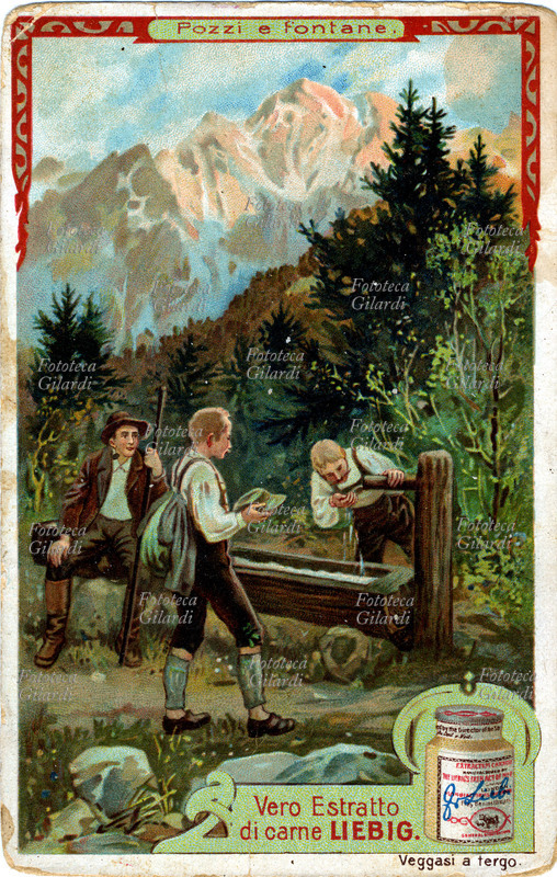 ACQUA Figurina Liebig della serie \