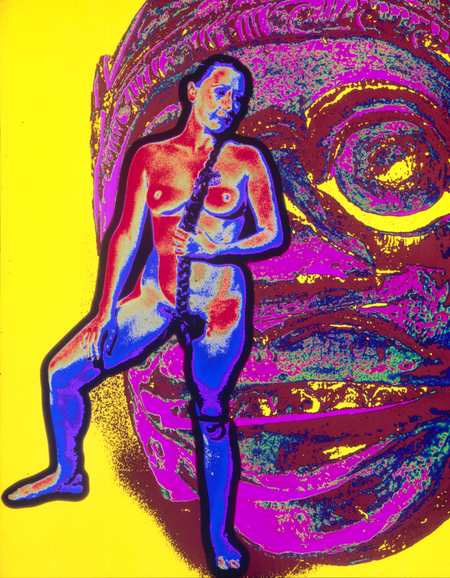 COLOR G NUDO FEMMINILE CON TRECCIA