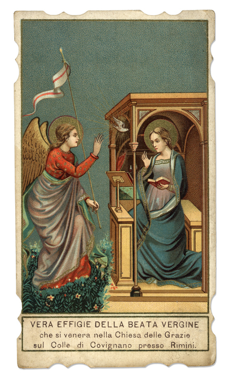 ANNUNCIAZIONE EFFIGE BEATA VERGINE DELLE GRAZIE