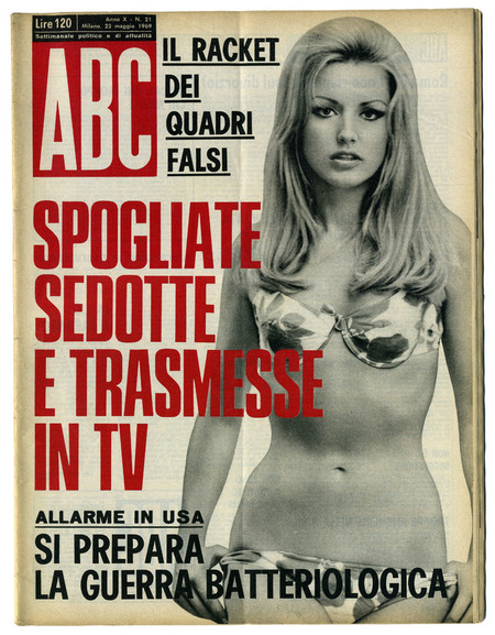 COPERTINA ABC SETTIMANATE POLITICO E D ATTUALITA 1969