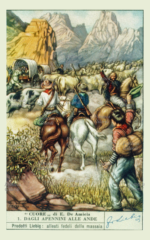 Edmondo DE AMICIS (1846-1908) Illustrazione da \