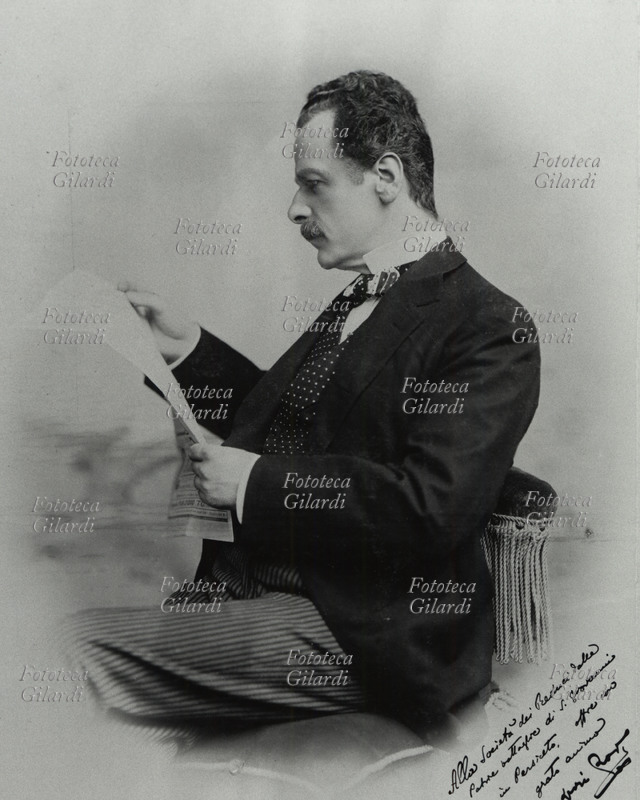 Luigi ROUX (1848-1913) giornalista ed editore italiano, Senatore del Regno d\