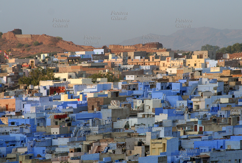 INDIA Veduta della città di Jodhpur, chiamata la \
