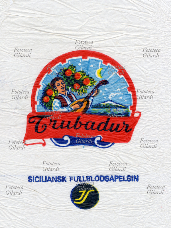 ETICHETTE Velina per la protezione di agrumi prodotti da \