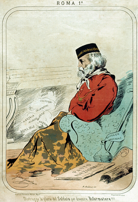 SATIRE ON GARIBALDI SATIRE ON GARIBALDI