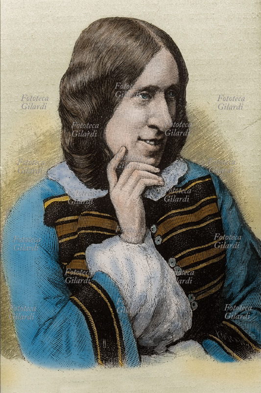 George ELIOT (Mary Ann Evans, 1819-1880) narratrice inglese dell\