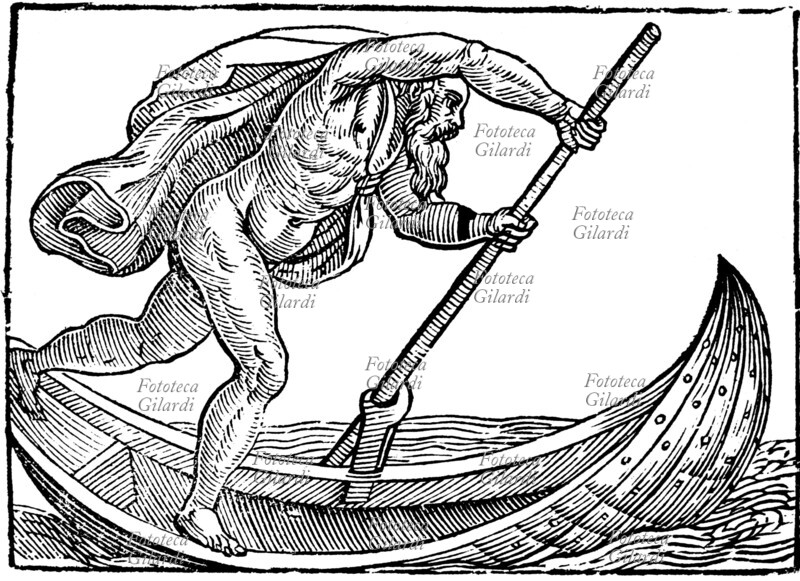 MITOLOGIA Caronte, il traghettatore dell\