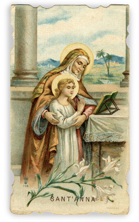 SANT ANNA E MARIA BAMBINA SANT ANNA E MARIA BAMBINA