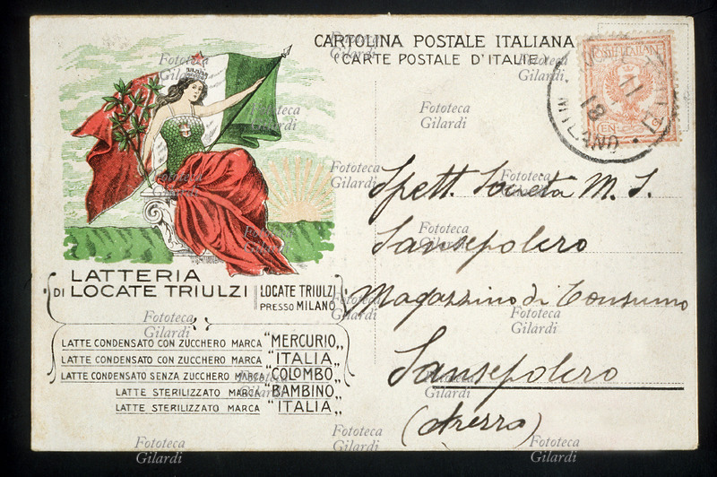ITALIA Cartolina postale con raffigurazione dell\