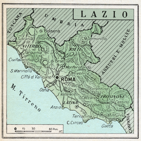 CARTOGRAFIA REGIONE LAZIO DOPOGUERRA CARTOGRAFIA REGIONE LAZIO DOPOGUERRA