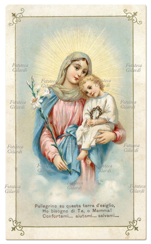 MADONNA con Bambino. \