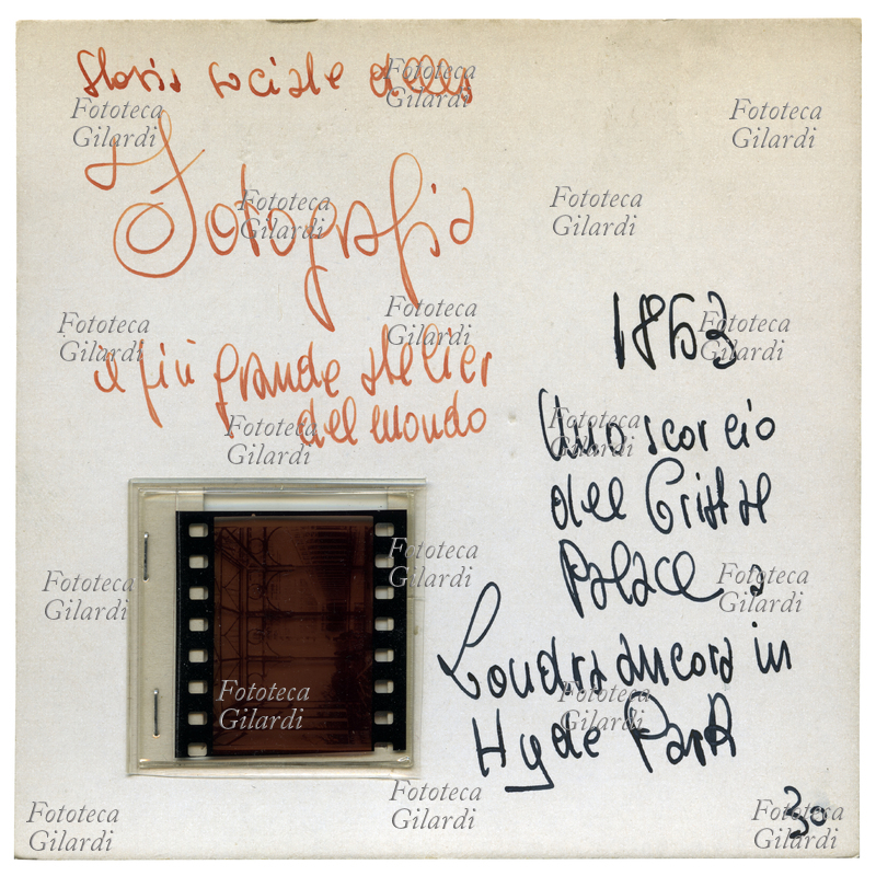 ARCHIVIO Fototeca Storica Nazionale Ando Gilardi - scheda d\