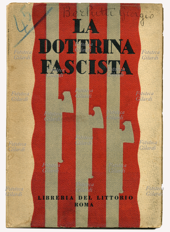 EDUCAZIONE FASCISTA - copertina dell\