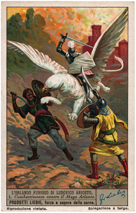 L ORLANDO FURIOSO GRADASSO E RUGGIERO CONTRO IL CAVALIERE DELL IPPOGRIFO L ORLANDO FURIOSO GRADASSO E RUGGIERO CONTRO IL CAVALIERE DELL IPPOGRIFO