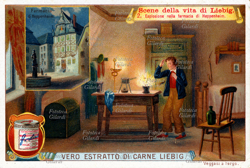 Justus LIEBIG (1803-1873) La famiglia Liebig trovò un\