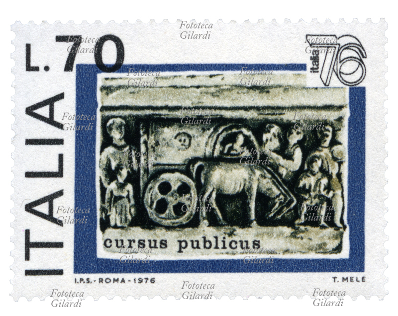 STAMP celebrating the series "World Philatelic Exhibition Italy \