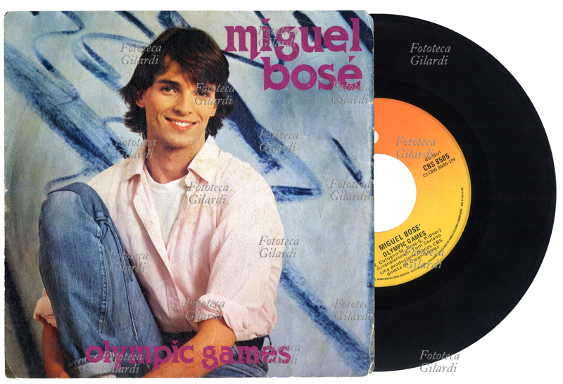 MUSICA LEGGERA Miguel Bosé disco 45 giri \