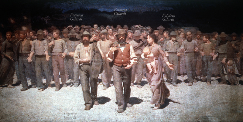 Giuseppe PELLIZZA DA VOLPEDO (1868-1907) Il Quarto Stato, 1901