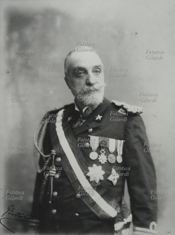 Giovanni BETTOLO (1846-1916) ministro della Marina Italiana. Ritratto fotografico di Ugo Bettini dal fondo \