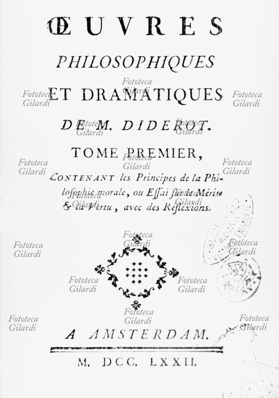 Denis DIDEROT (5 ottobre 1713 – 31 luglio 1784), filosofo, critico d\