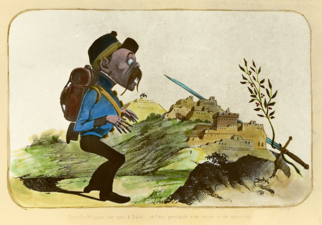 QUESTIONE VENEZIANA CARICATURA ANTIAUSTRIACA QUESTIONE VENEZIANA CARICATURA ANTIAUSTRIACA