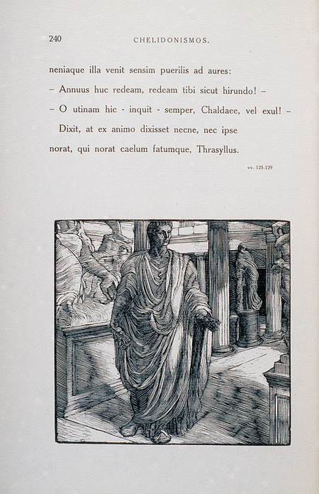 PAGE FROM THE CARMINA OF GIOVANNI PASCOLI PAGE FROM THE CARMINA OF GIOVANNI PASCOLI