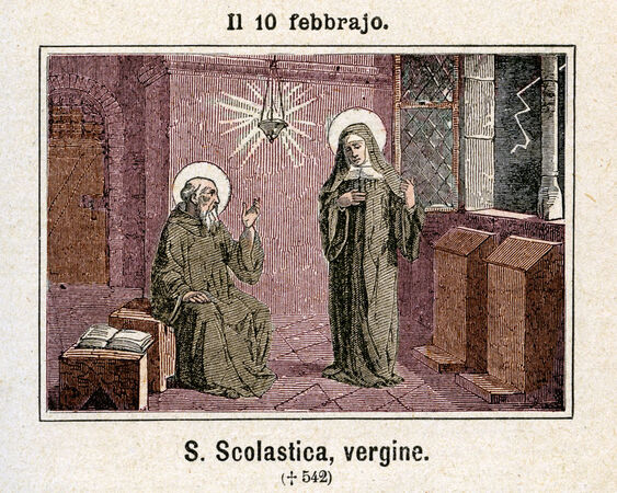 SANTA SCOLASTICA SANTA SCOLASTICA