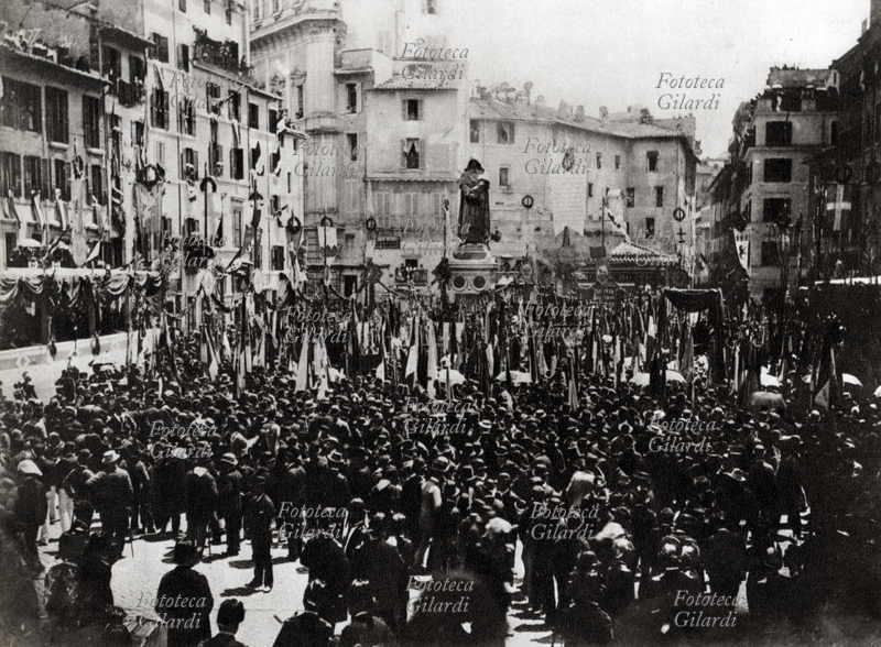 GIORDANO BRUNO (1548-1600) Manifestazione per l\