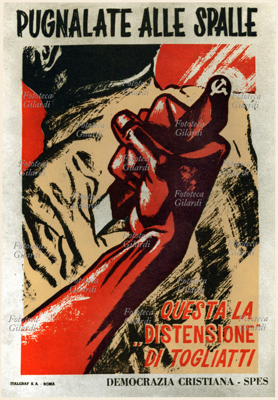 ELECTIONS "Stabs in the back - this is Togliatti\