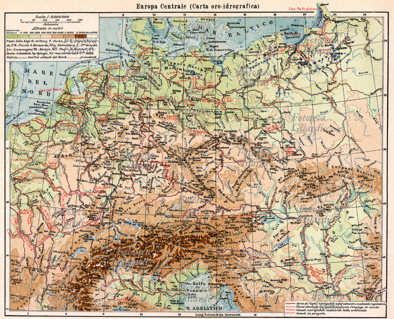 EUROPA Cartografia dell\
