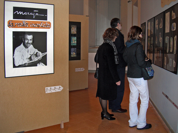 LIBICO MARAJA MOSTRA A PALAZZO VOLPI COMO