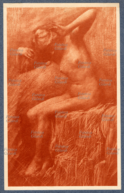 René LE BEGUE (1857 - 1914) Étude, female nude, rubber, sd Table 5 from "Les Procédés d\