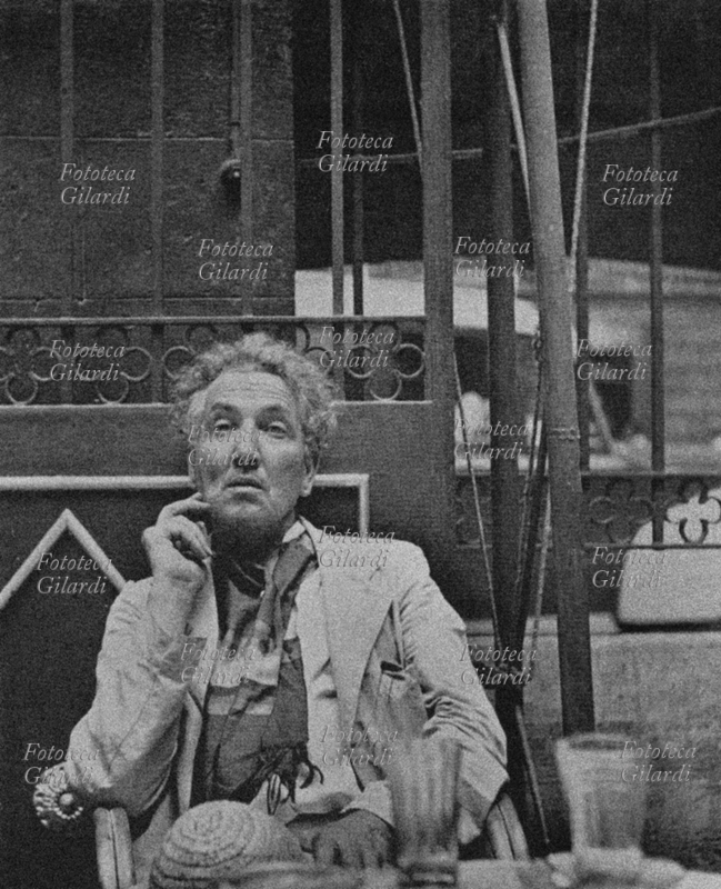 Robert von RANKE GRAVES (1895-1986) poeta e romanziere britannico, ritratto 1960 circa