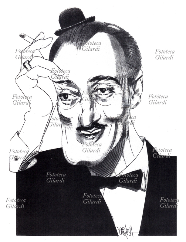 TOT (Antonio de Curtis, 1898-1967) actor of variety, cinema and theater, playwright, poet, lyricist, singer Italian; figure versatile artist nicknamed \