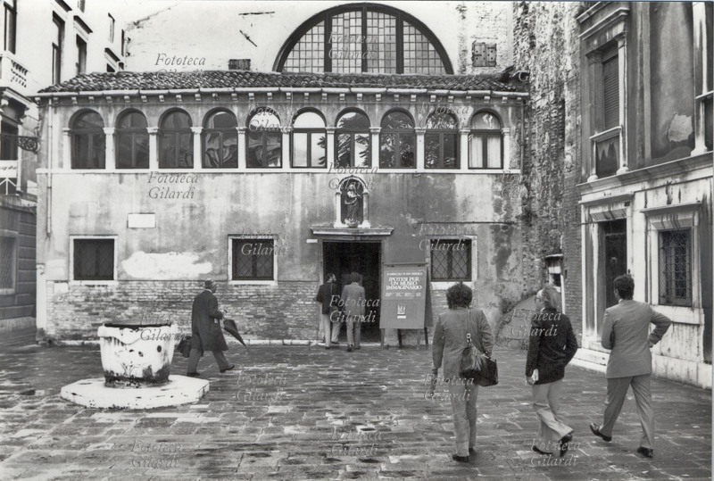 VENEZIA campo San Samuele, veduta dell\